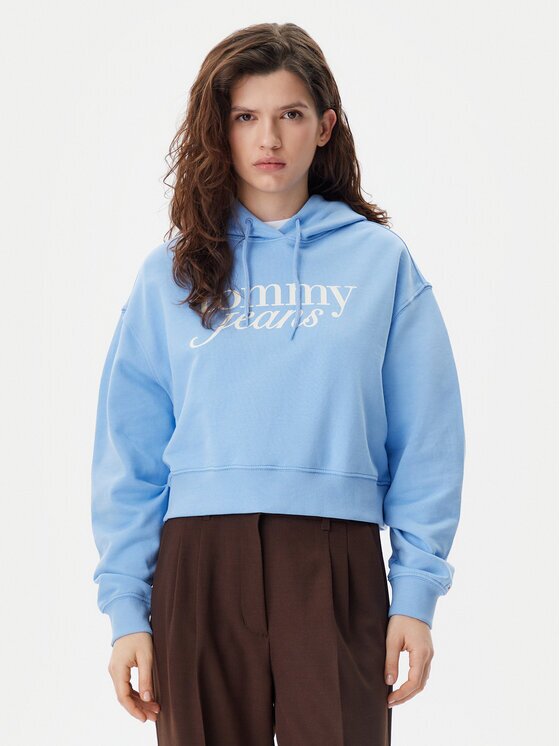Tommy Jeans Суитшърт Script DW0DW20306 Relaxed Fit