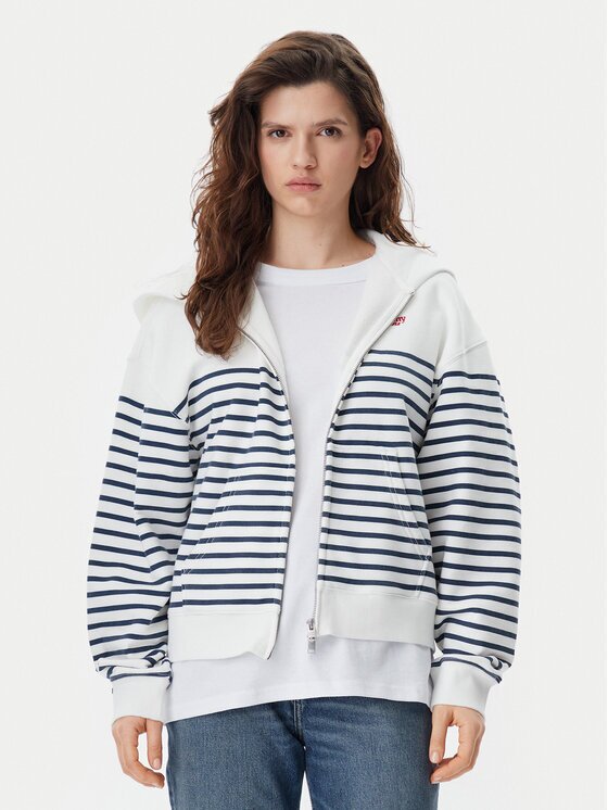Tommy Jeans Суитшърт Script Logo DW0DW20303 Boxy Fit