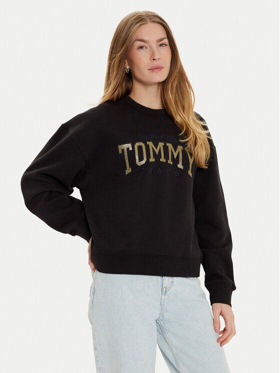 Tommy Jeans Суитшърт Varsity DW0DW19845 Boxy Fit