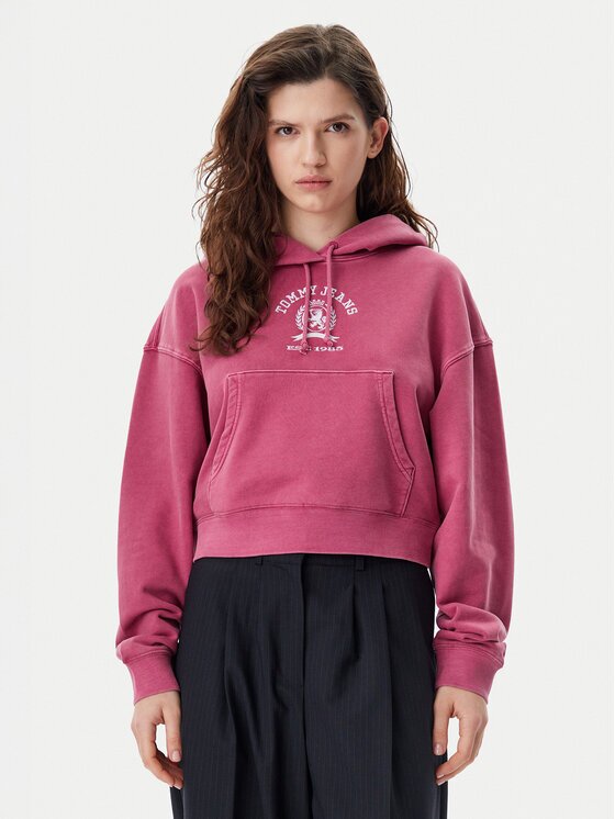 Tommy Jeans Суитшърт Varsity DW0DW20311 Boxy Fit