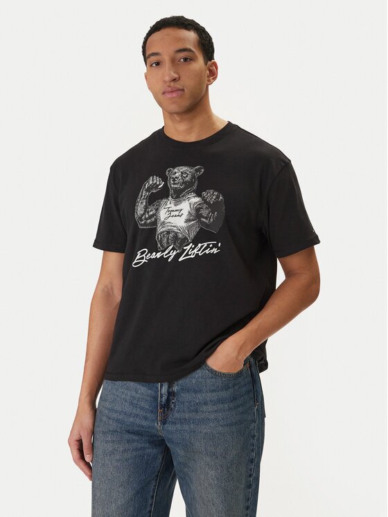 Tommy Jeans Тишърт Bear DM0DM22543 Relaxed Fit