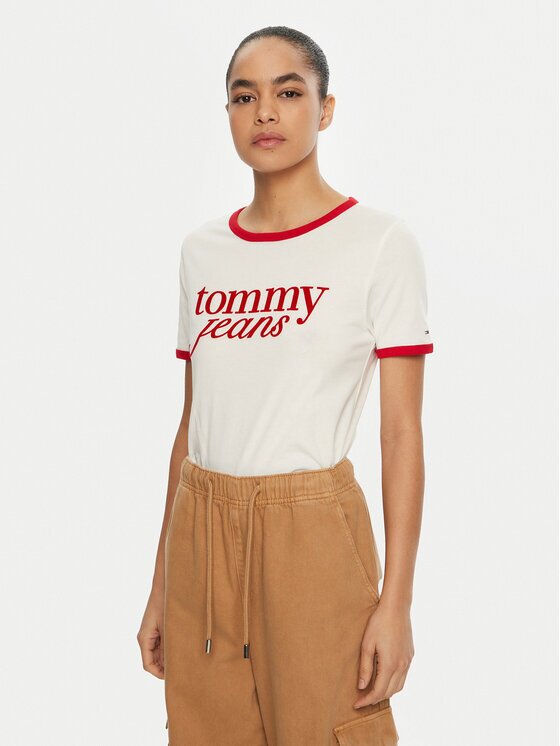 Tommy Jeans Тишърт DW0DW19449 Relaxed Fit