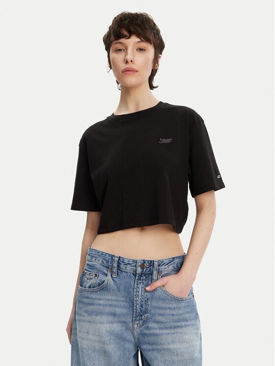 Tommy Jeans Тишърт DW0DW20324 Relaxed Fit