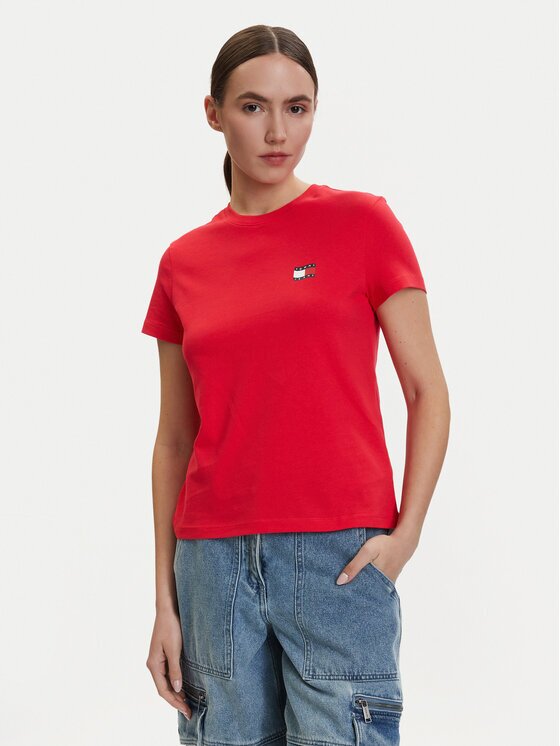 Tommy Jeans Тишърт Wavy Flag DW0DW22274 Regular Fit