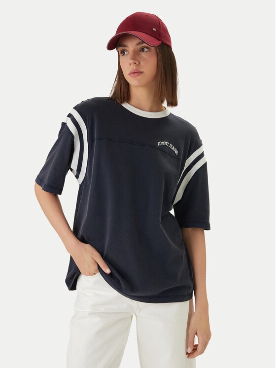 Tommy Jeans Тишърт DW0DW22307 Oversize
