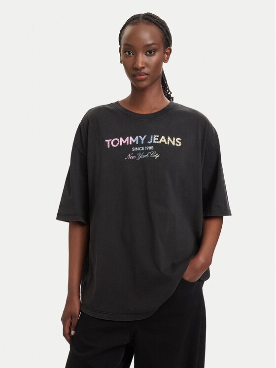 Tommy Jeans Тишърт DW0DW22803 Oversize
