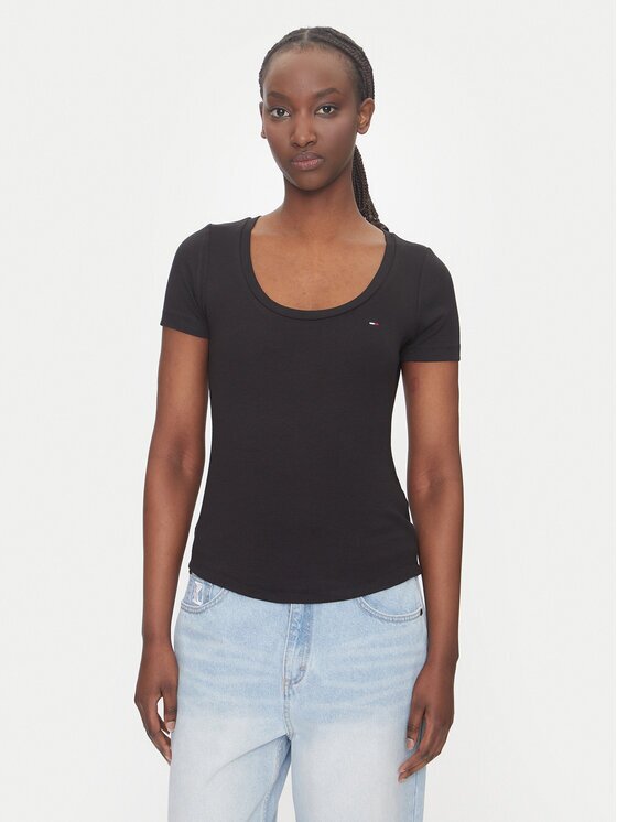 Tommy Jeans Тишърт Essential DW0DW20916 Regular Fit