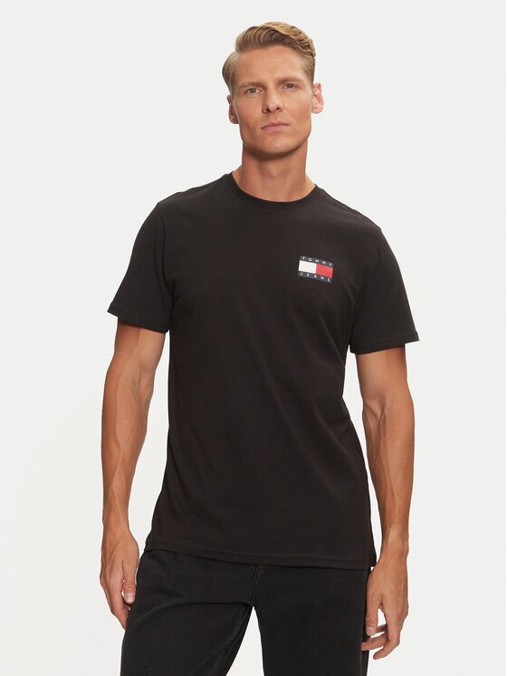 Tommy Jeans Тишърт Essential DM0DM20740 Slim Fit