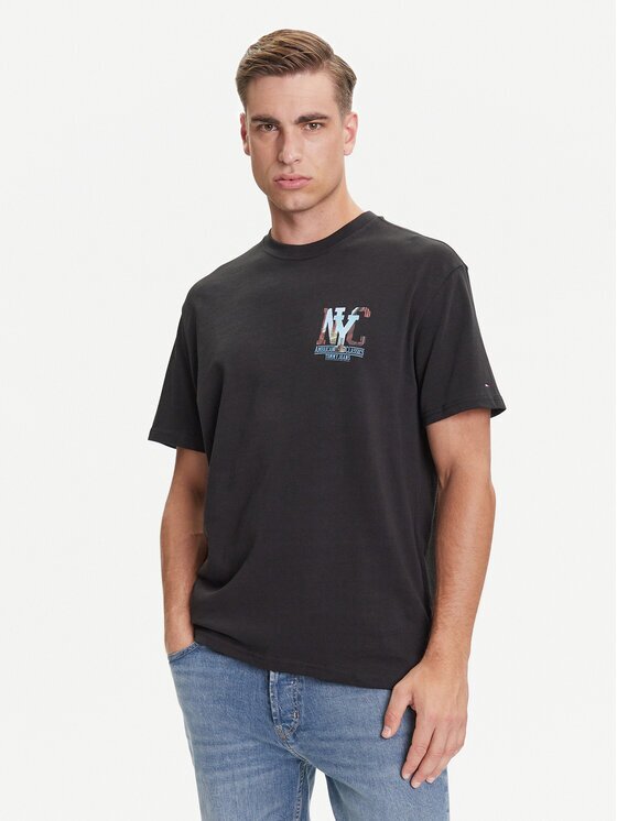 Tommy Jeans Тишърт Novelty DM0DM21831 Relaxed Fit
