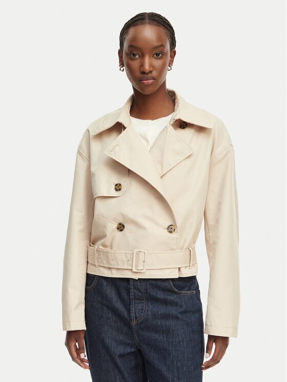 Tommy Jeans Тренч DW0DW22322 Relaxed Fit