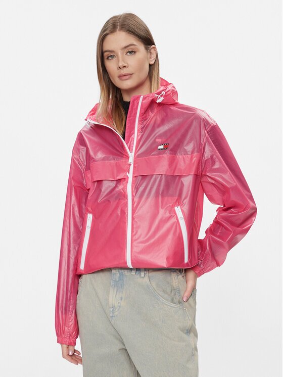 Tommy Jeans Ветровка Tjw Glossy Tech Chicago Ext DW0DW17229 Regular Fit