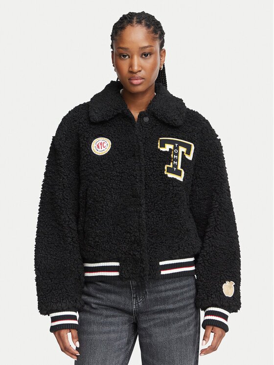 Tommy Jeans Яке бомбър Varsity DW0DW23426 Regular Fit