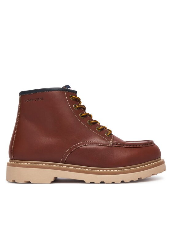 Tommy Jeans Зимни обувки Archive '01 American Lth Boot EM0EM01779