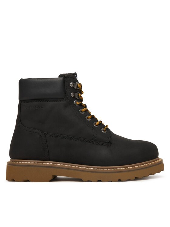 Tommy Jeans Зимни обувки Archive '01 Boot High Lth Wpm EM0EM01757