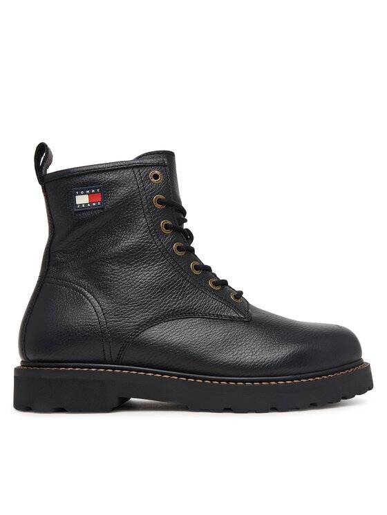 Tommy Jeans Зимни обувки Archive '01 Tumble Lace Up Warm EM0EM01780