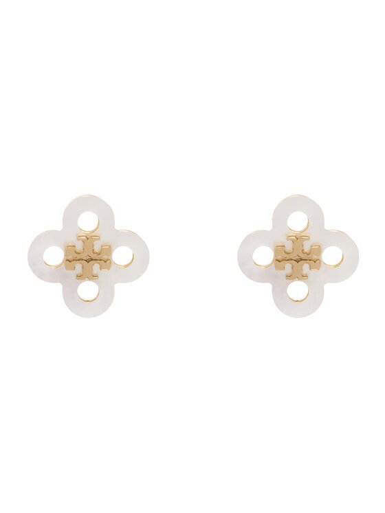 Tory Burch Обици Clover Stud Earring 184411