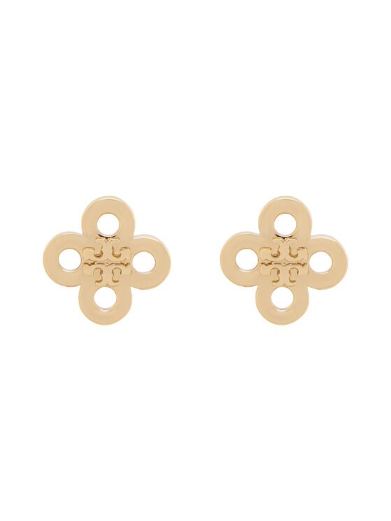 Tory Burch Обици Forget Me Not Clover Stud 184409