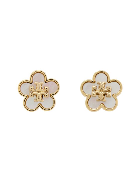 Tory Burch Обици Mop Stud Earrings 157351