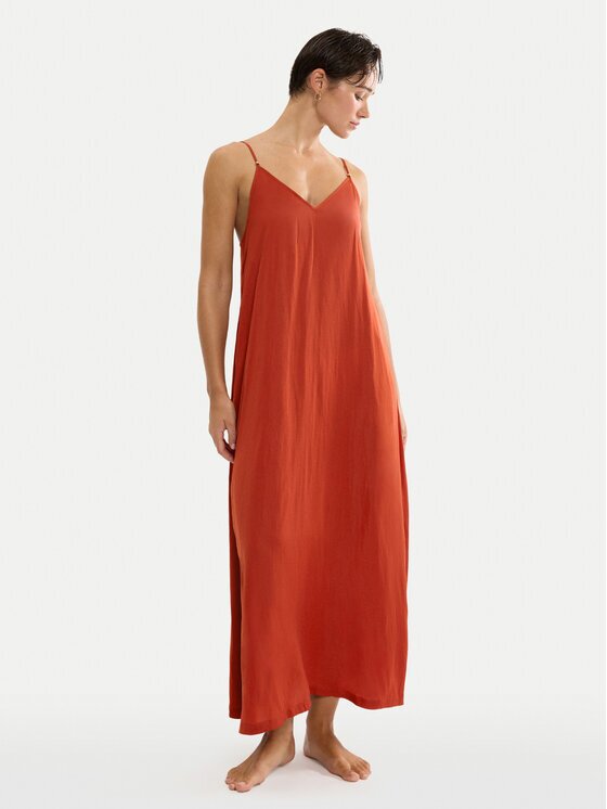 Triumph Лятна рокля Summer Satin 10227240 Relaxed Fit