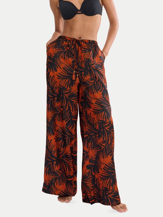 Triumph Текстилни панталони Summer 10227246 Wide Leg
