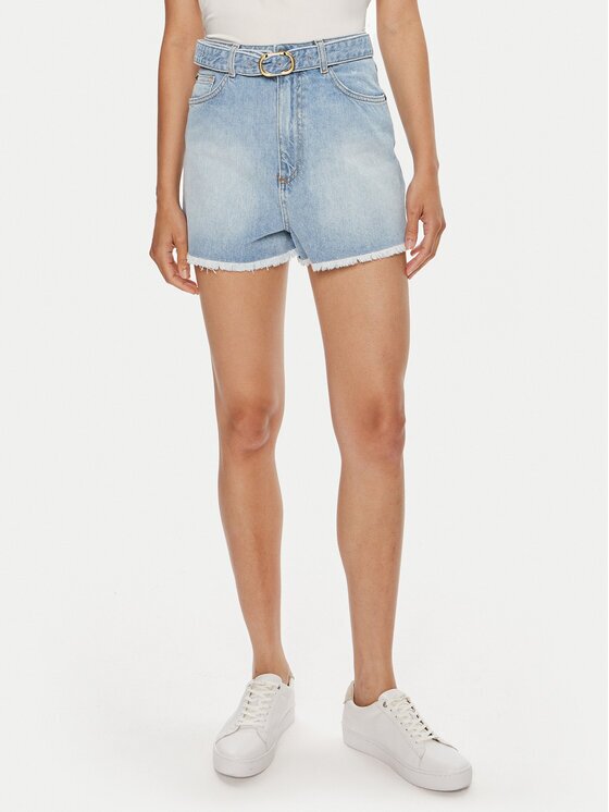 Twinset Дънкови шорти 241TT2392 Straight Fit