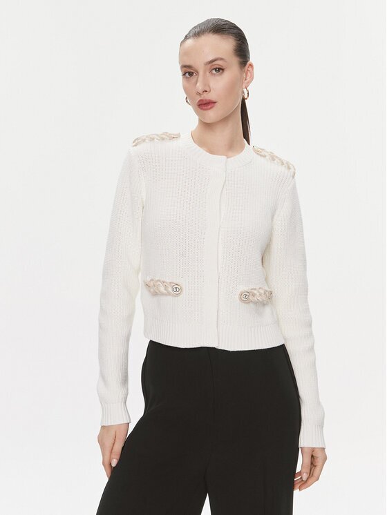 Twinset Кардиган 241TP3111 Екрю Regular Fit