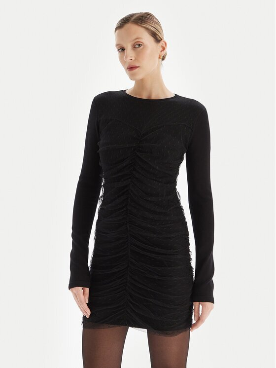 Twinset Коктейлна рокля 252TT3261 Slim Fit
