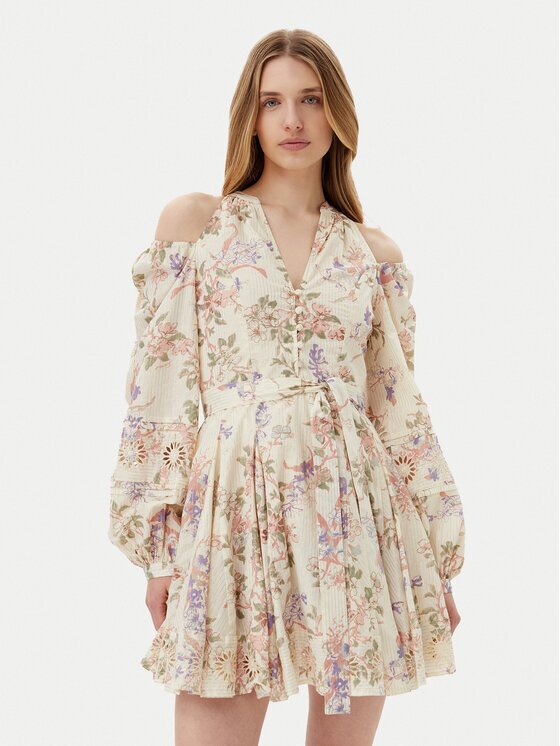 Twinset Лятна рокля 251TT2154 Цветен Loose Fit