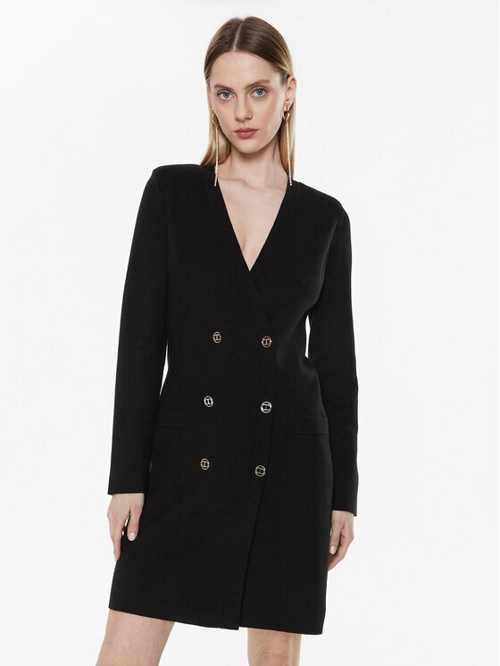 Twinset Плетена рокля 231TP3100 Slim Fit