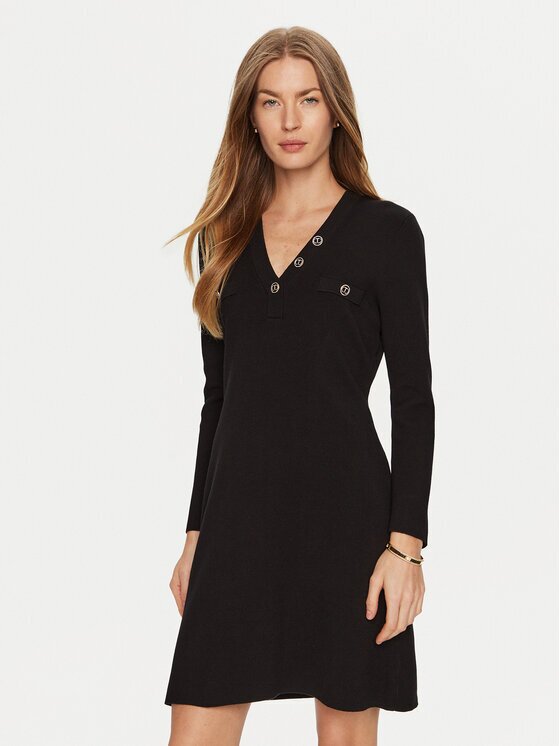 Twinset Плетена рокля 241TP3094 Regular Fit