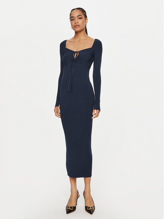 Twinset Плетена рокля 242TP3081 Regular Fit