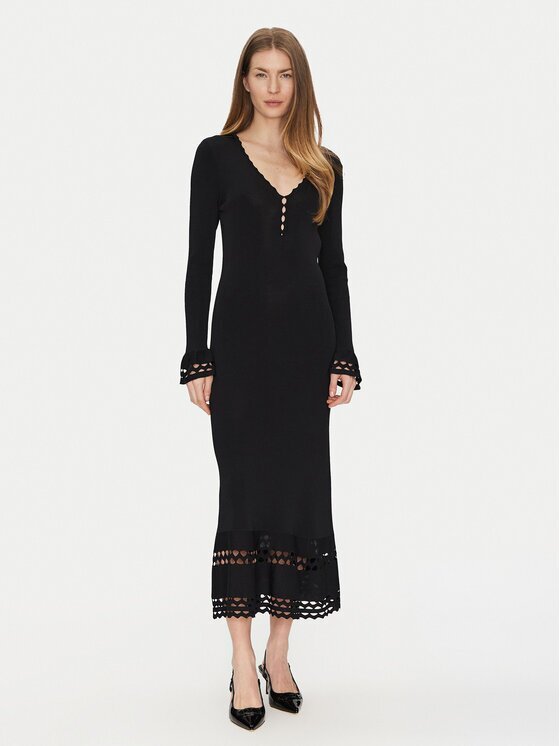 Twinset Плетена рокля 251TP3050 Slim Fit