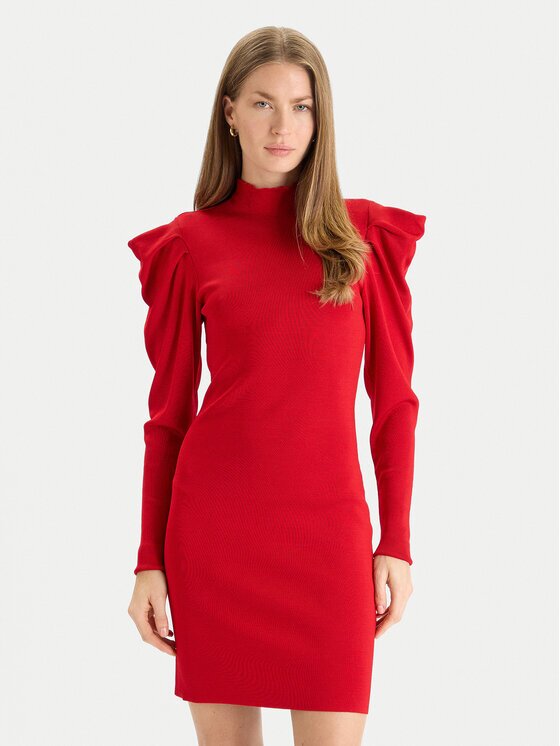 Twinset Плетена рокля 252AT3010 Slim Fit