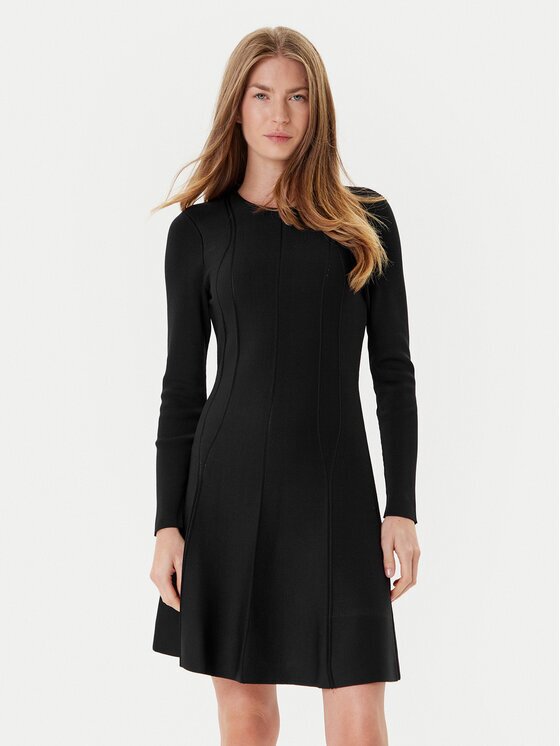 Twinset Плетена рокля 252TP3640 Slim Fit