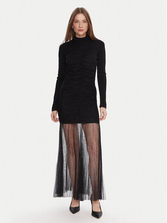 Twinset Плетена рокля 252TT3262 Regular Fit