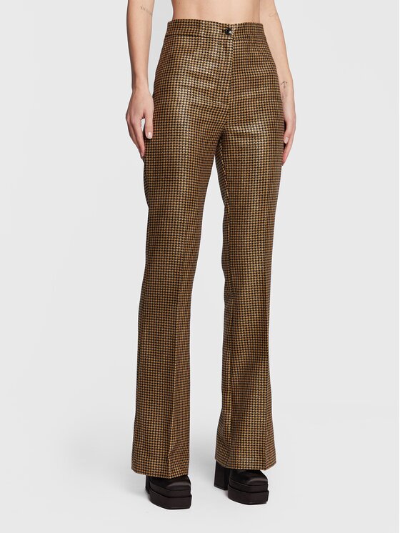 Twinset Текстилни панталони 222TT231A Flare Fit