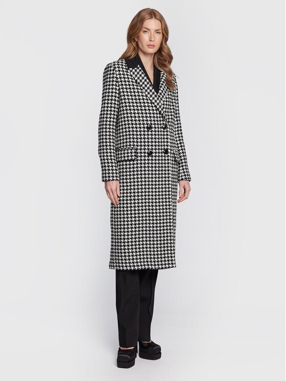 Twinset Вълнено палто 222TT2461 Regular Fit