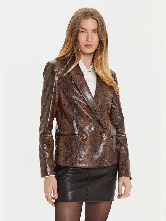 Twinset Яке от имитация на кожа 242TT2233 Regular Fit