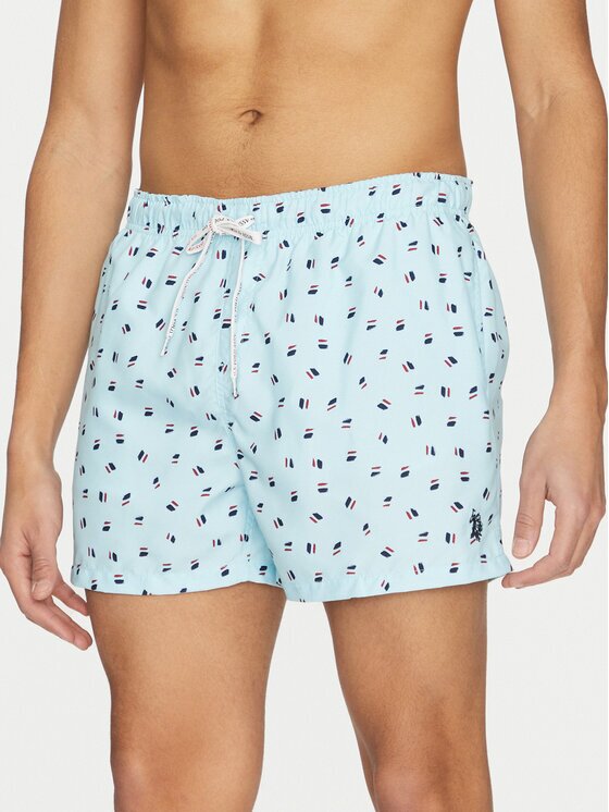 U.S. Polo Assn. Плувни шорти MUP2436 Светлосиньо Regular Fit