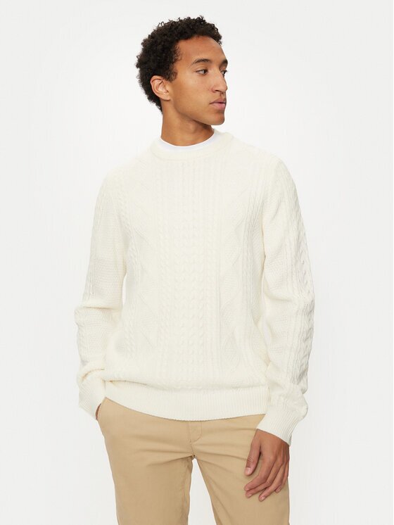 U.S. Polo Assn. Пуловер MUP2808 Екрю Regular Fit