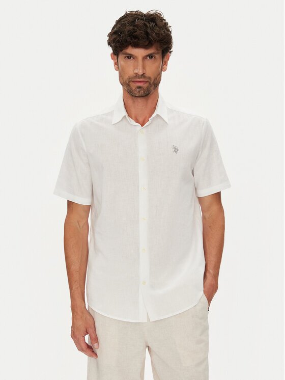 U.S. Polo Assn. Риза MUP3254 Светлосиньо Regular Fit