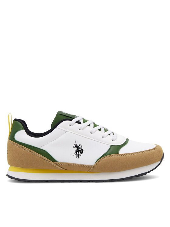 U.S. Polo Assn. Сникърси NOBIK013A Бял