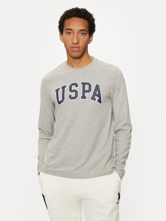 U.S. Polo Assn. Тениска с дълъг ръкав MUP2184 Regular Fit