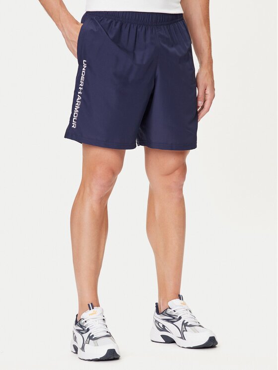 Under Armour Спортни шорти Ua Woven Wdmk Shorts 1383356-410 Loose Fit
