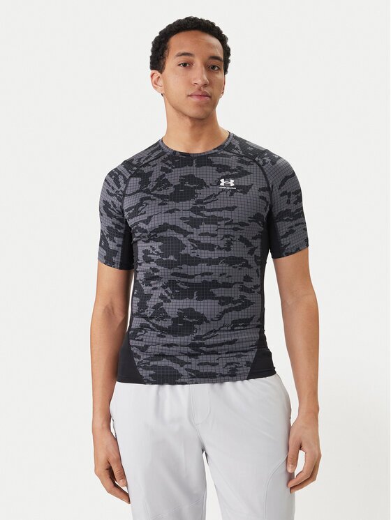 Under Armour Тениска от техническо трико HeatGear® Printed 6009657 Slim Fit