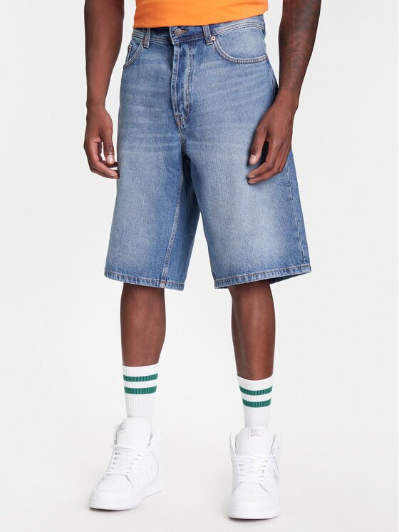 United Colors of Benetton Дънкови шорти 4AW7U9018 Relaxed Fit