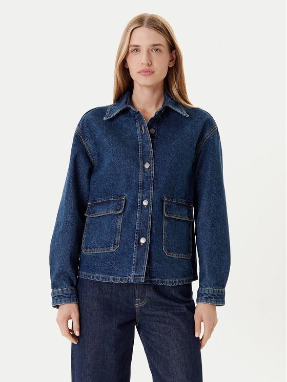 United Colors of Benetton Дънково яке 296XDN07R Relaxed Fit