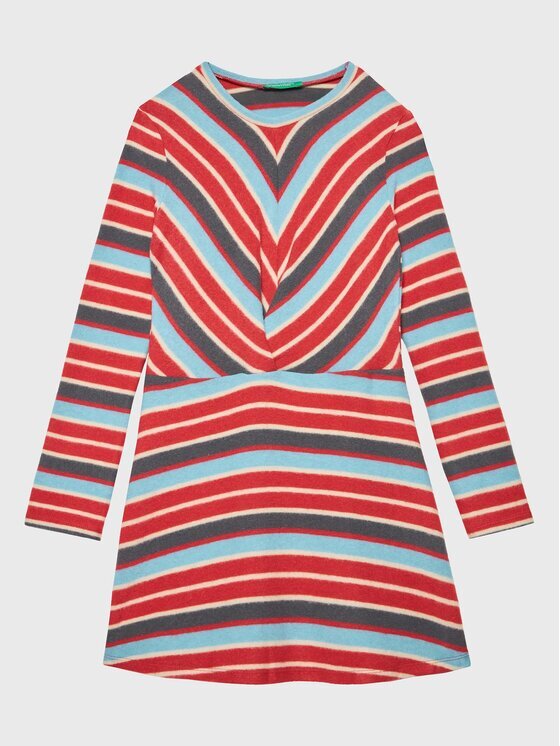 United Colors of Benetton Ежедневна рокля 3FVTCV008 Regular Fit