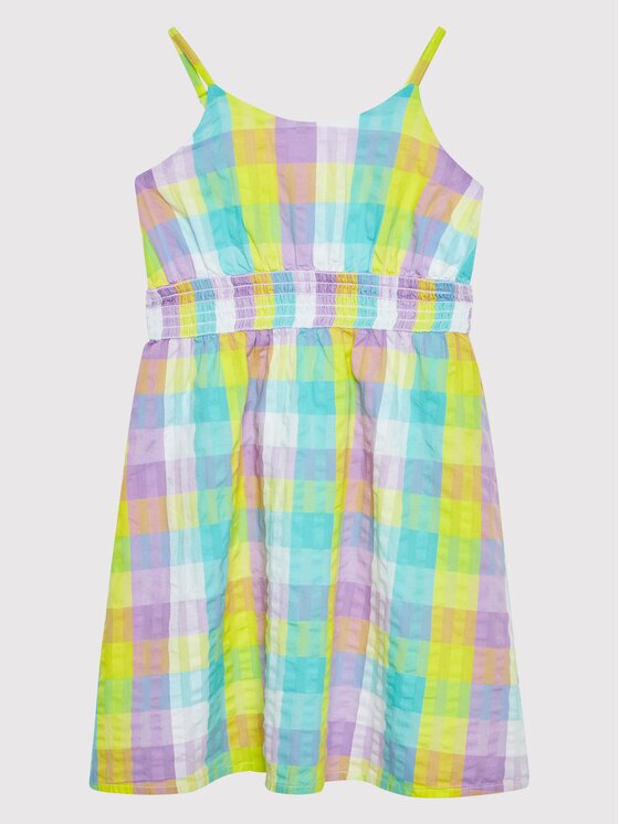 United Colors of Benetton Лятна рокля 41CFCV00G Regular Fit