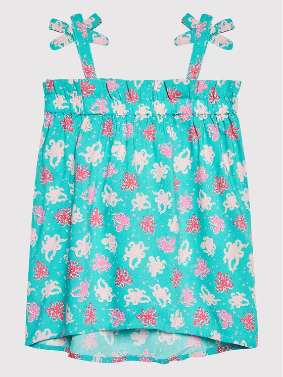 United Colors of Benetton Лятна рокля 42BQ0V003 Regular Fit